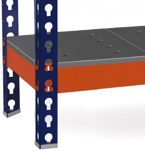 Стеллаж металлический Профи Т-120 (2500x1540x455) P/5/Y